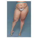 Can't Back Down Oversized Fishnet Pantyhose