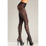 Plaid Pantyhose
