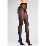 Sheer Dual Pattern With Gusset