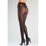 Sheer Dual Pattern With Gusset