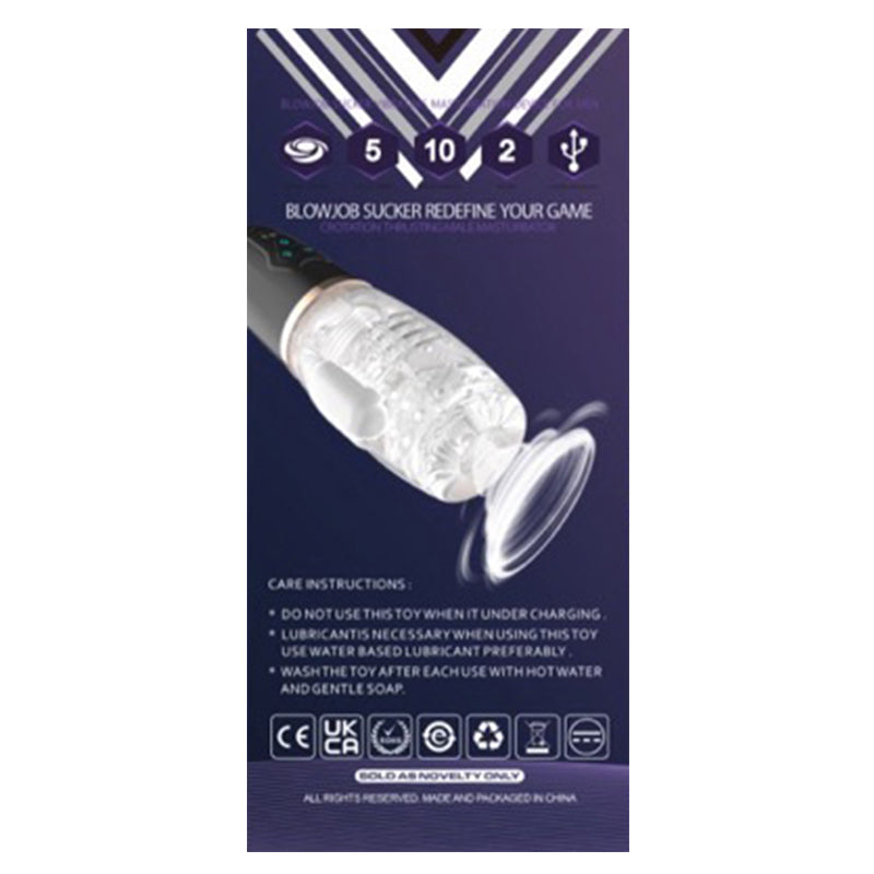 Sweetdreams Male Stroker 2 â€“ Blowjob Vibrating Stroker