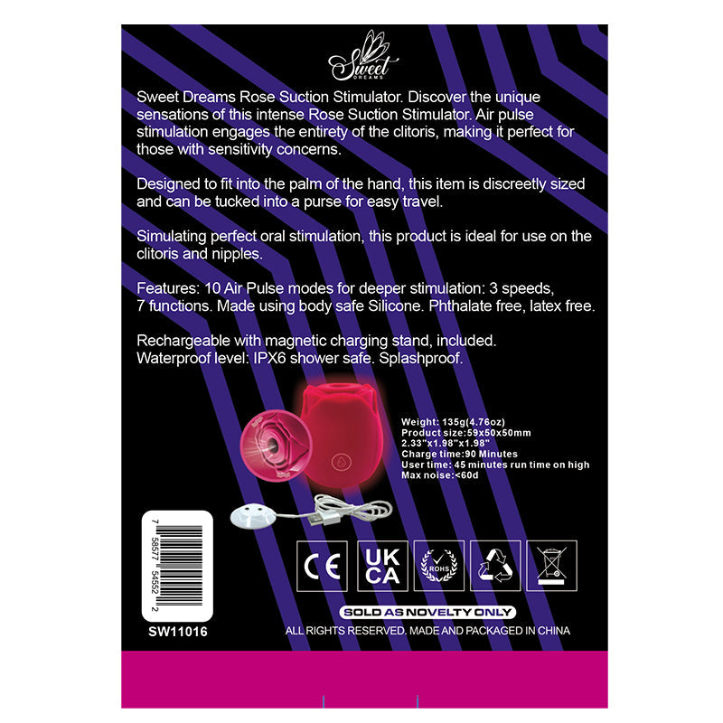 Sweetdreams Rose â€“ Suction Stimulator
