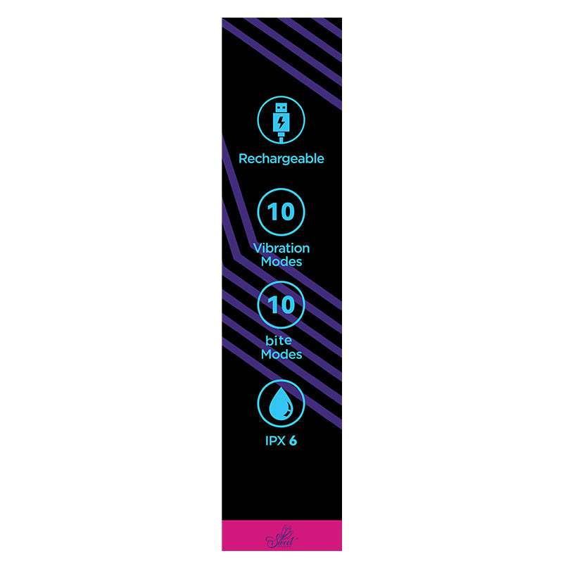 Sweetdreams Smooches Flicker â€“ Dual-Stimulation Vibrator