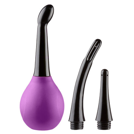 Cloud 9 Novelties Deluxe Soft Tip Enema With 2 Bonus Tips