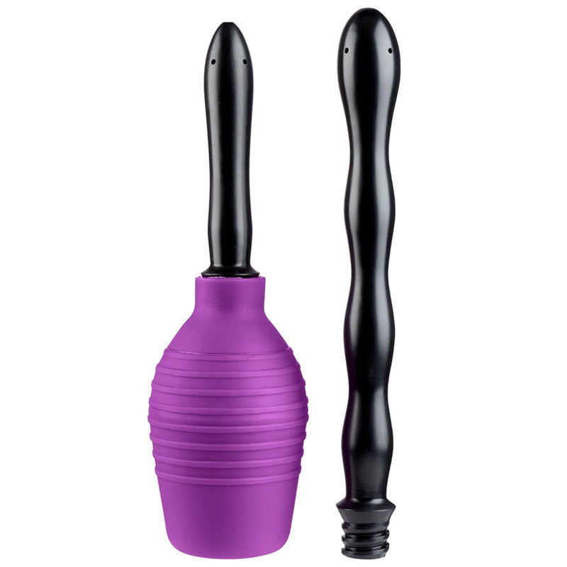 Deluxe Soft Tip Enema Douche With Extra Long Bonus Tip