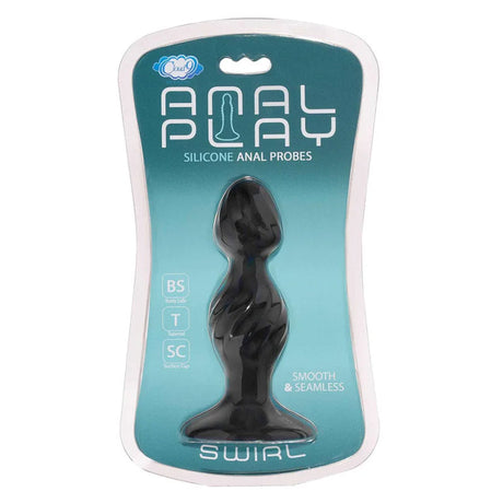 Cloud 9 Novelties Silicone Swirl Anal Play