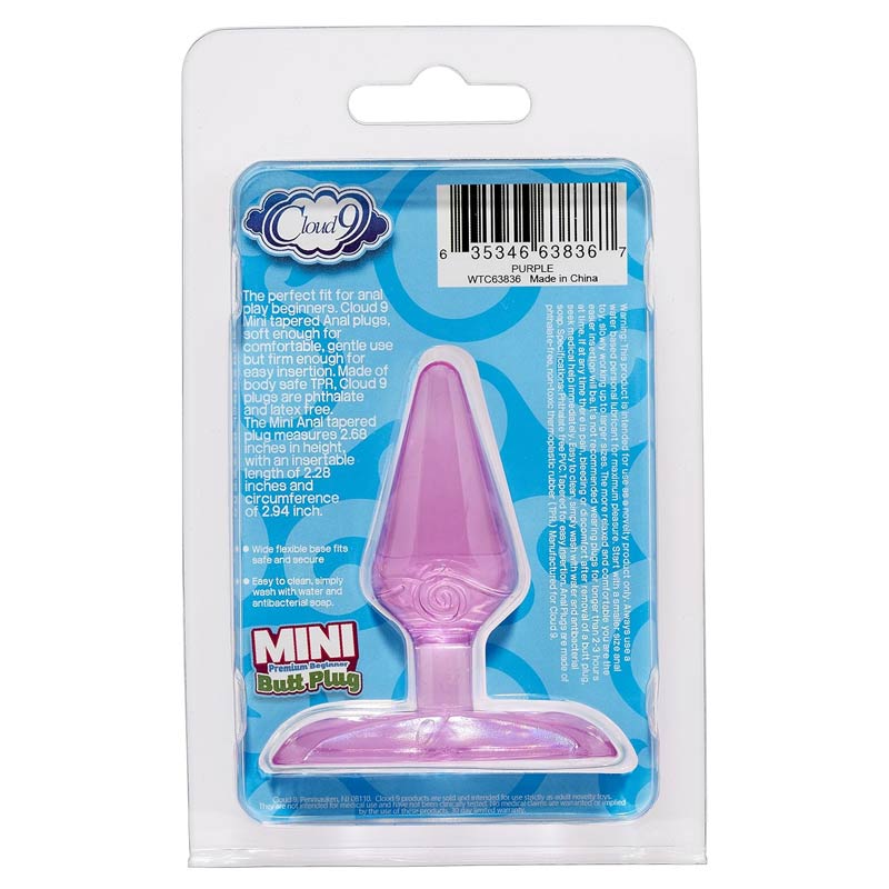 Cloud 9 Novelties Mini Butt Plug