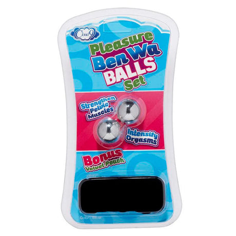 Cloud 9 Novelties Benwa Balls Silver