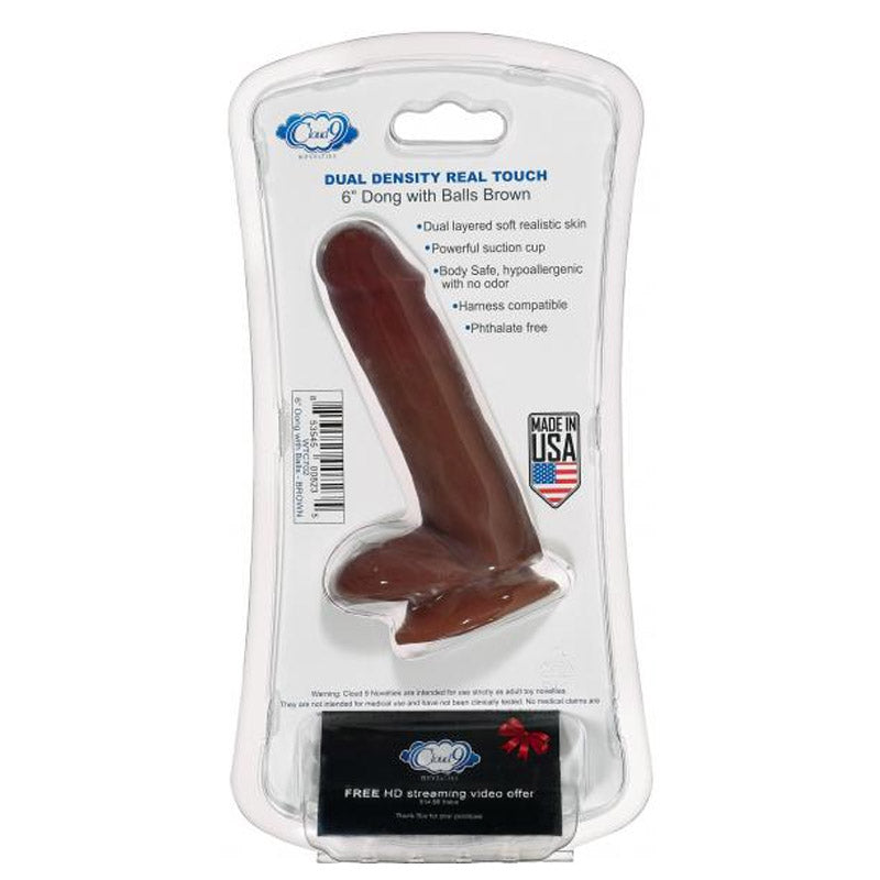 Cloud 9 Novelties Real Touch Dual Density With Balls