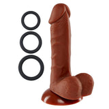 Cloud 9 Novelties Pro Sensual Premium Silicone Dong With 3 C Rings