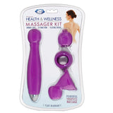 Cloud 9 Novelties Health & Wellness 9 Function Flexible Wand With 3 Attachments