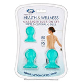 Cloud 9 Novelties Health & Wellness Nipple Clitoral Suction Kit