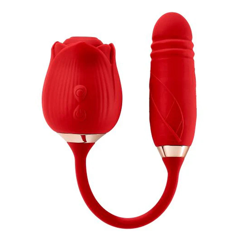 Cloud 9 Novelties Health & Wellness Rose Plus With Thrusting