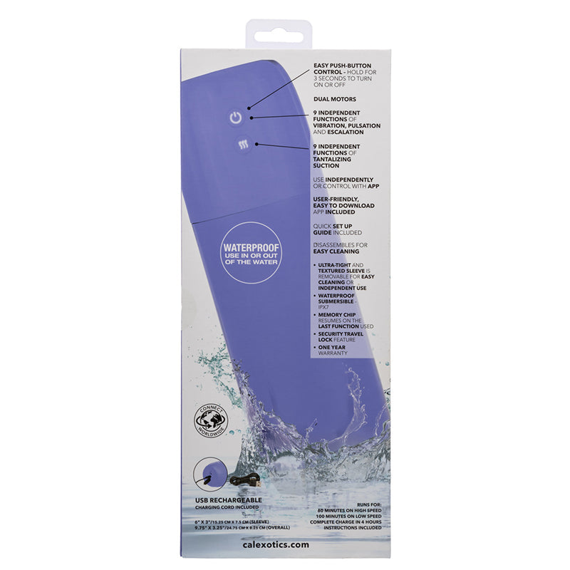 CalExotics Connect Stroker with Vibration and Suction