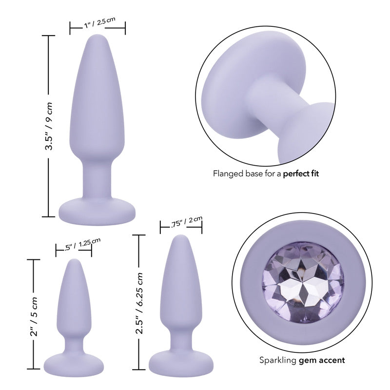 First Time Crystal Booty Kit - Purple