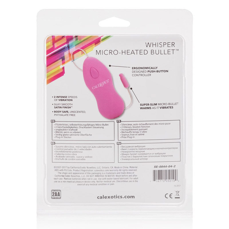 Whisper Micro Heated Bullet
