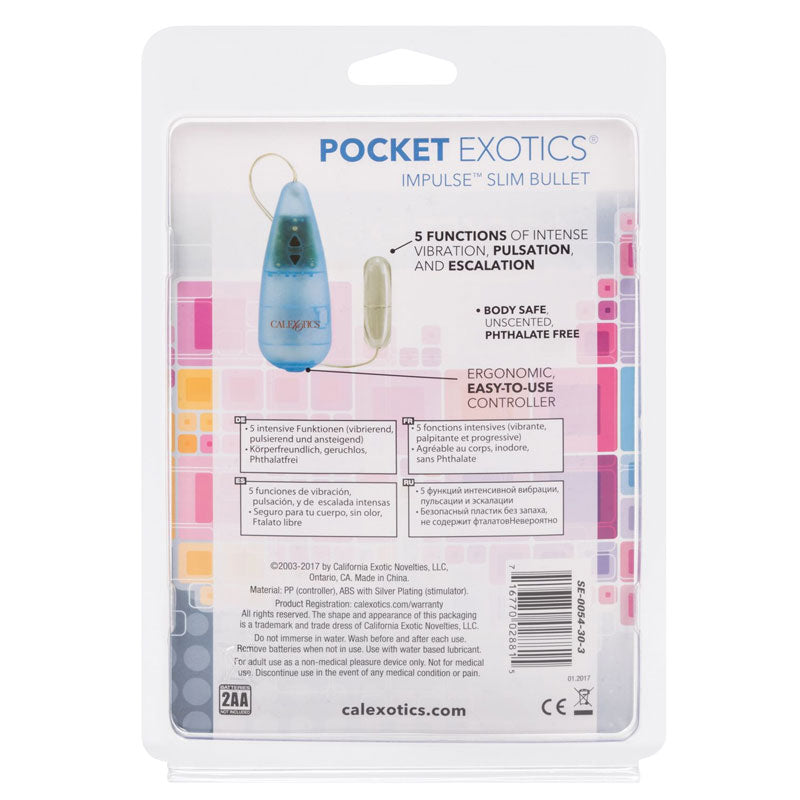 Impulse Pocket Paks Slim Bullet