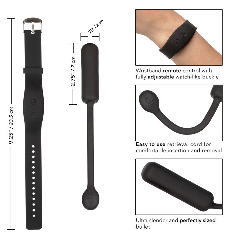 Wristband Remote Control Petite Bullet