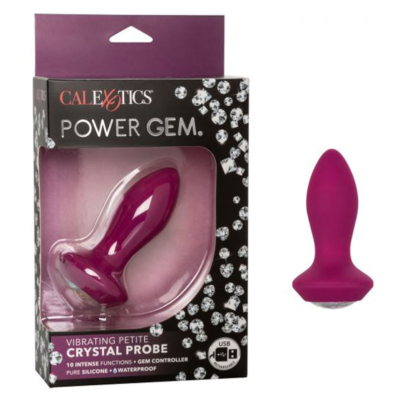 Power Gem Vibrating Petite Crystal Probe