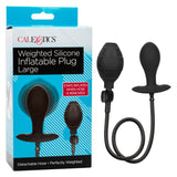 CalExotics Weighted Silicone Inflatable Plug