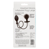 CalExotics Weighted Silicone Inflatable Plug
