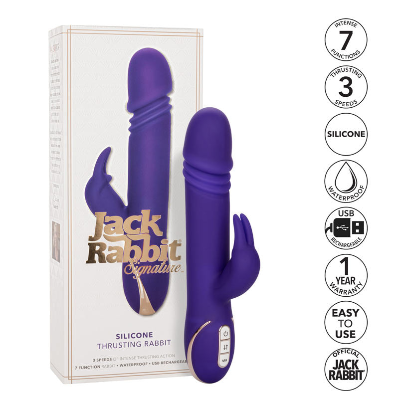 Jack Rabbit Signature Silicone Thrusting Rabbit