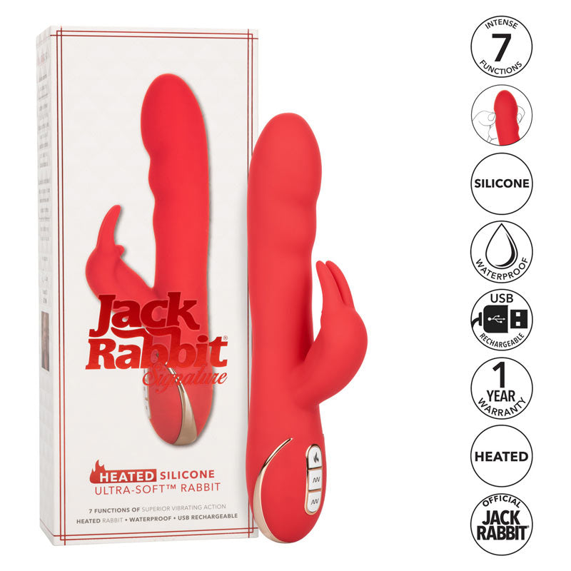 Jack Rabbit Signature Heated Silicone Ultra-Soft Rabbit