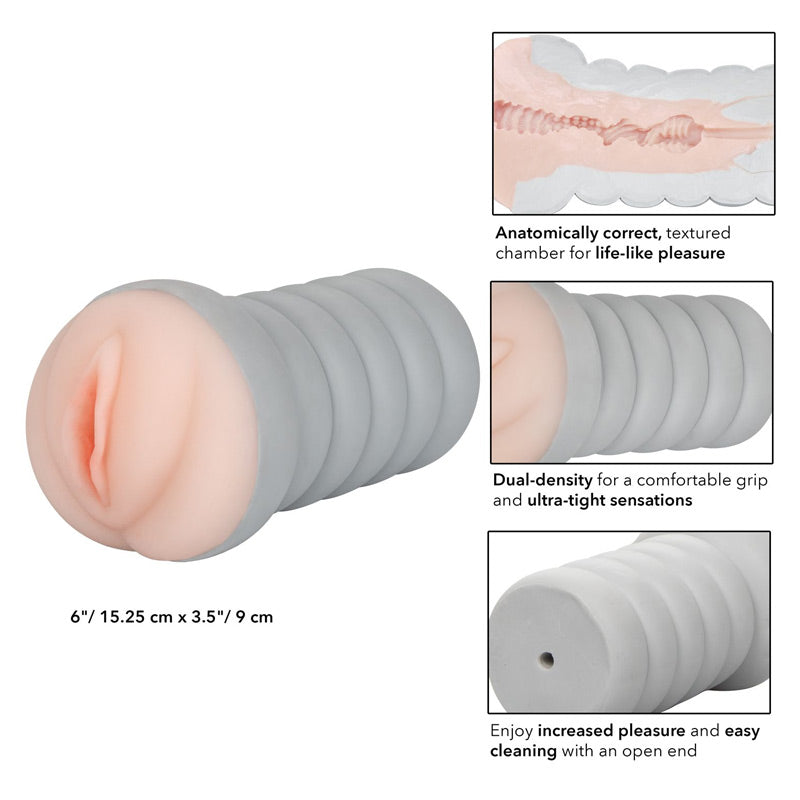 Ribbed Gripper Tight Masturbator