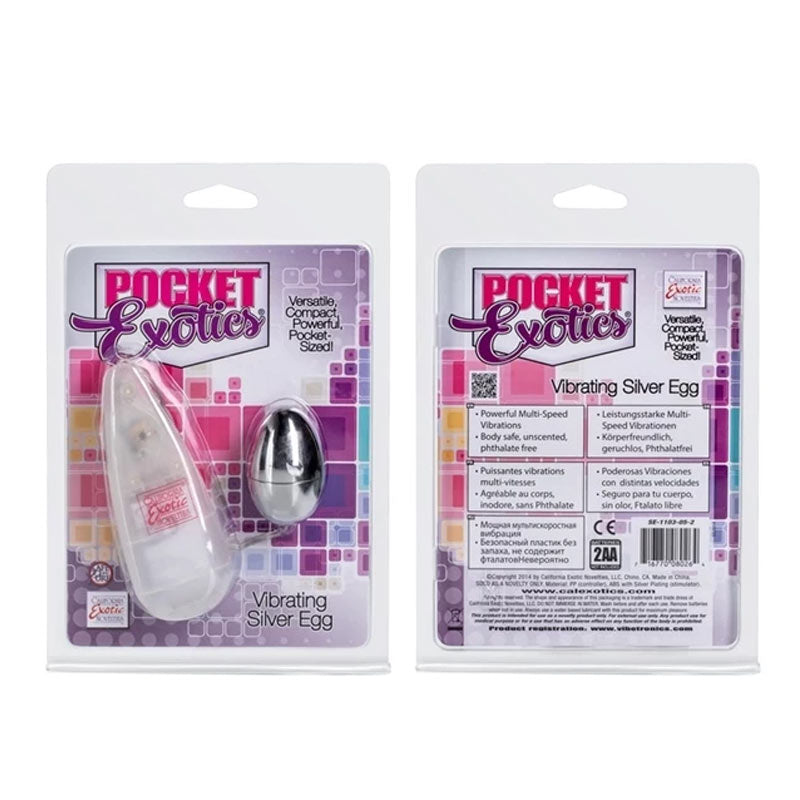 Pocket Exotics Vibrating Egg