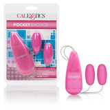 Pocket Exotics Vibrating Double Passion Bullets