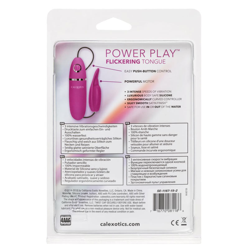 Power Play Flickering Tongue