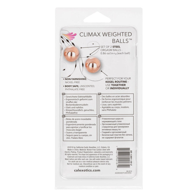 Climax Weighted Balls
