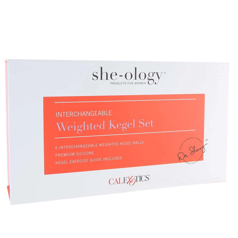 She-ology Interchangeable Weighted Kegel Set