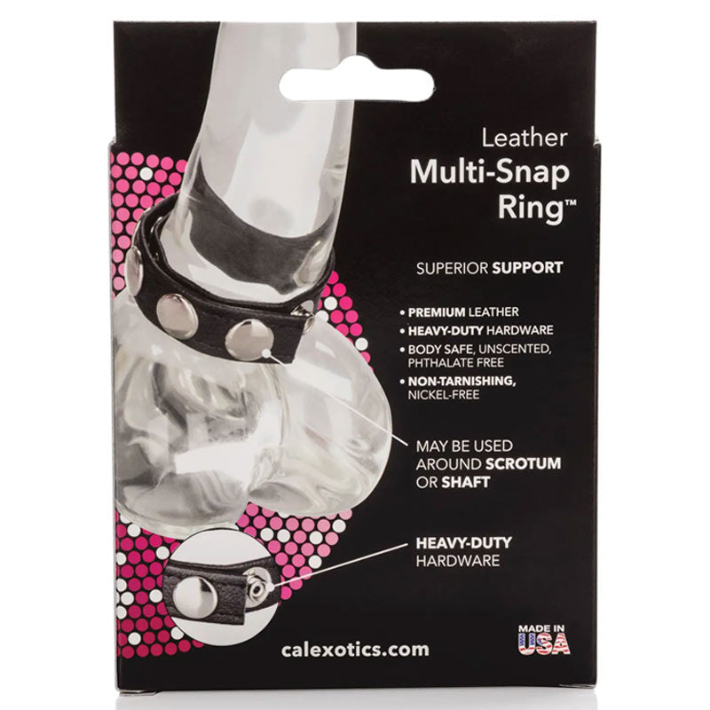 Adonis Leather Cock Ring
