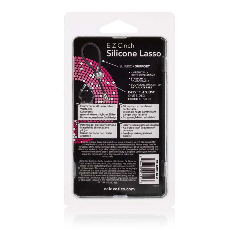 E Z Cinch Silicone Lasso