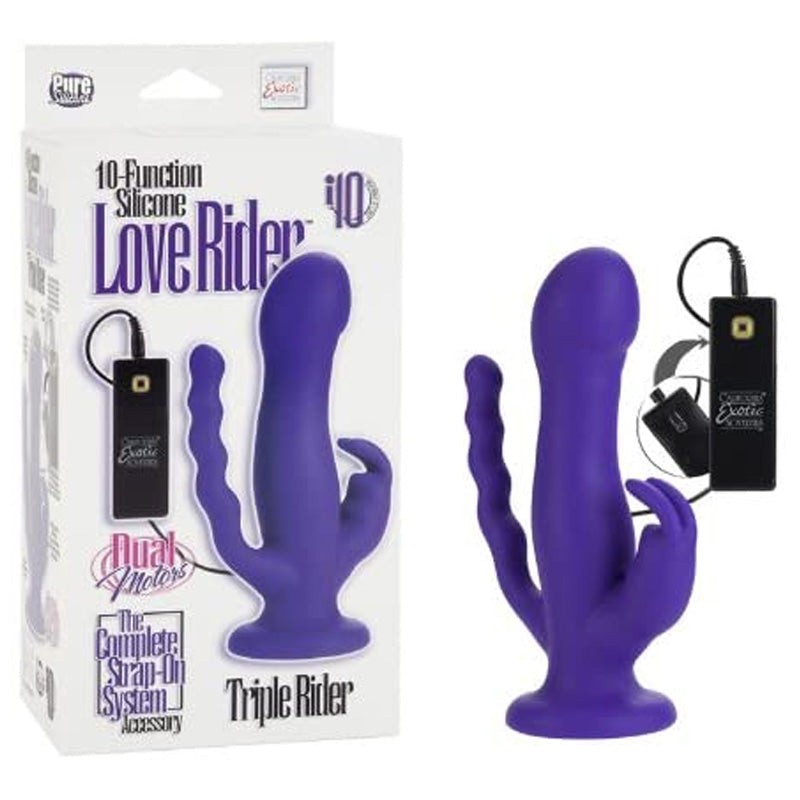 Silicone Love Rider Triple Rider