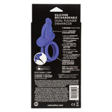 Silicone Rechargeable Dual Pleaser Enhancer
