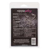 CalExotics Weighted Nipple Clamps