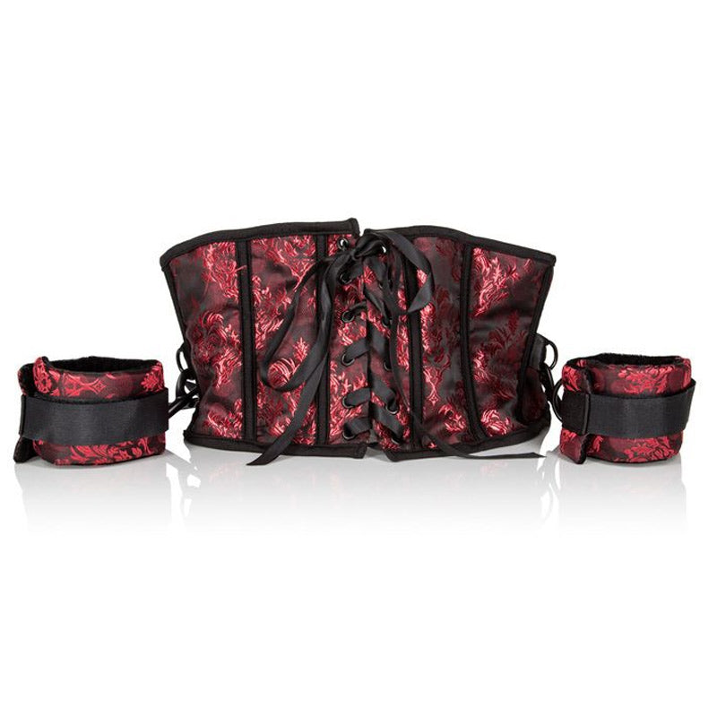Scandal Corset With Cuffs
