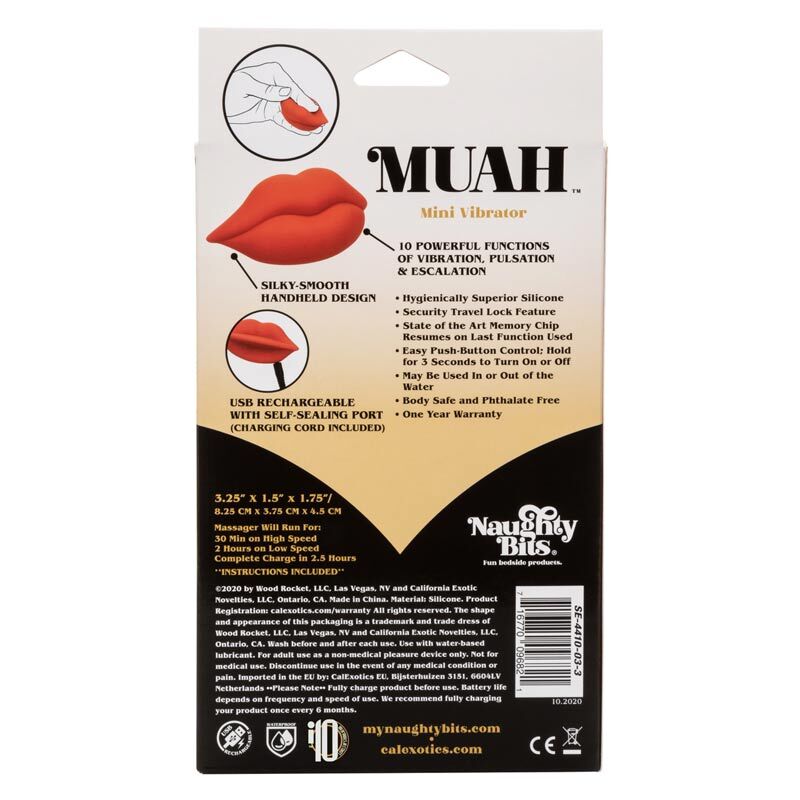 Naughty Bits MUAH Mini Vibrator