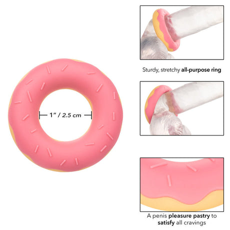 Naughty Bits Dickin Donuts Silicone Donut Cock Ring