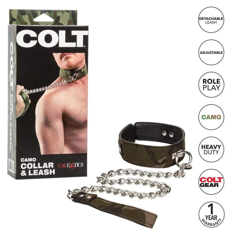 COLT Camo Collar & Leash