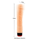 Chisa 9 Inch Vibrating Dildo Flesh