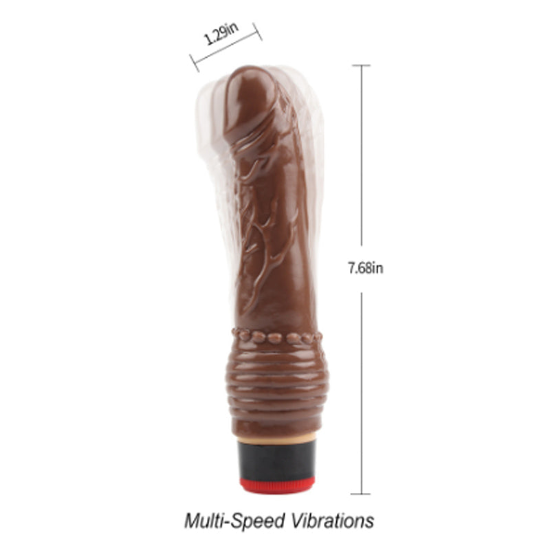 Chisa 7.6 Inch Vibrating Dildo