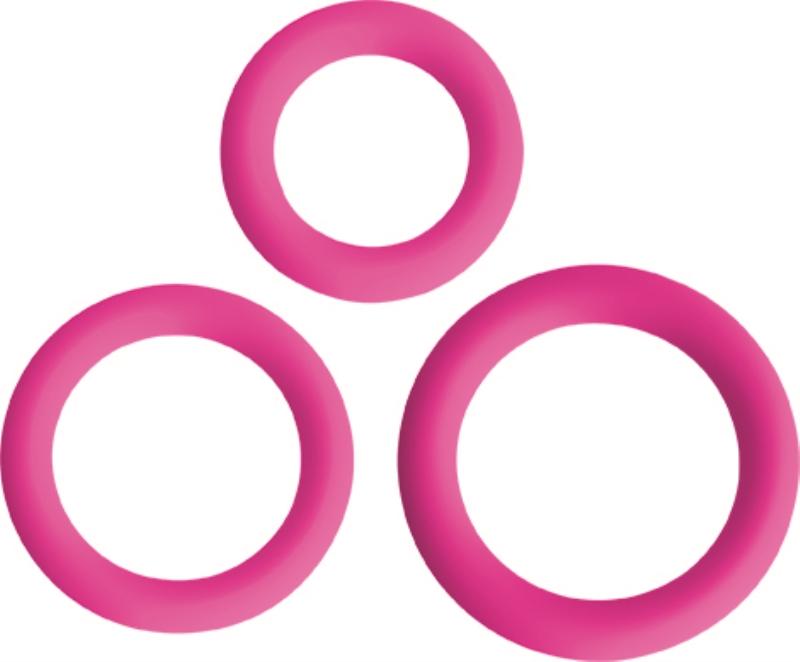 Gossip Love Ring Trio