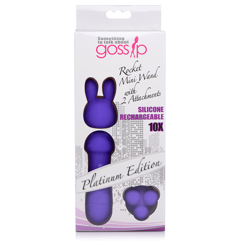 Gossip Rocket Mini Wand With Attachments