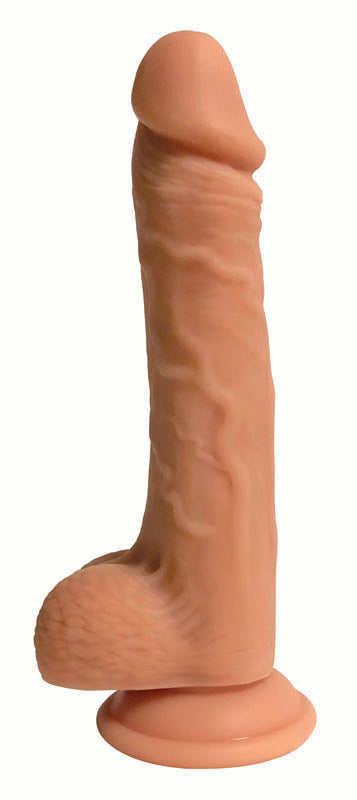 Easy Riders Dual Density Silicone Dong With Balls