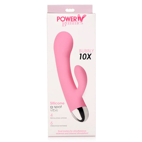Power Bunnies Bubbly 10X Dual Stimulation Rabbit