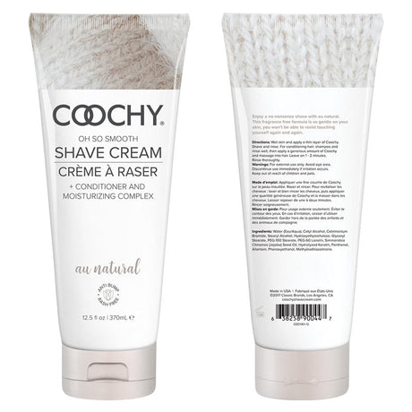 Coochy Shave Cream Au Natural