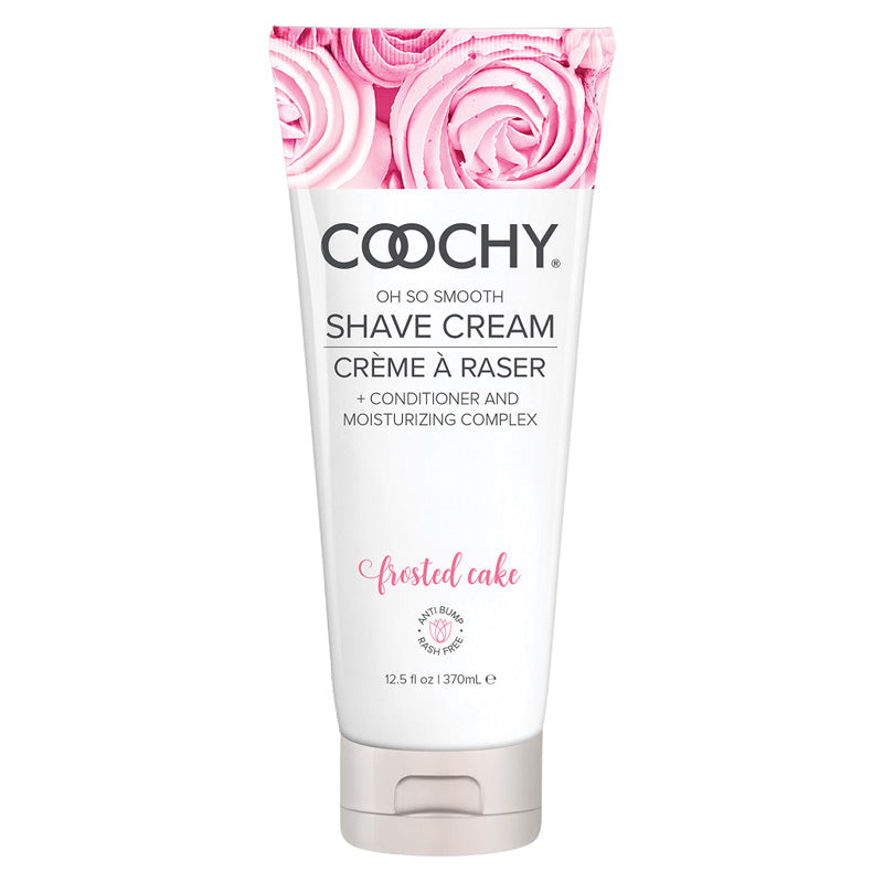 Coochy Shave Cream Frosted Cake